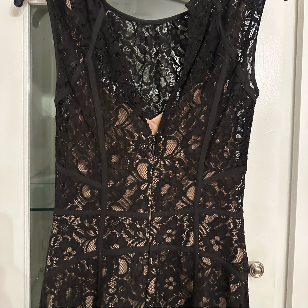 BCBGMaxAzria Black Lace Dress - Picture 7 of 9